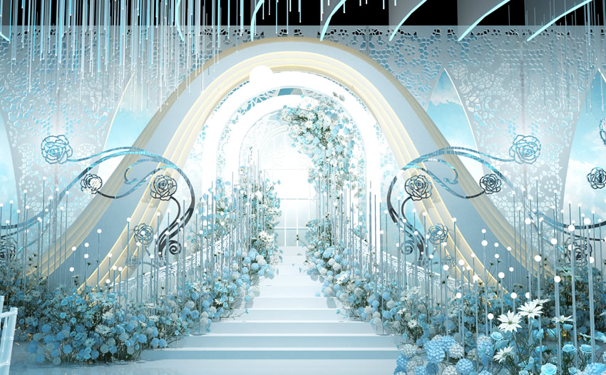 海伦釡香烙馍村水晶厅效果展示